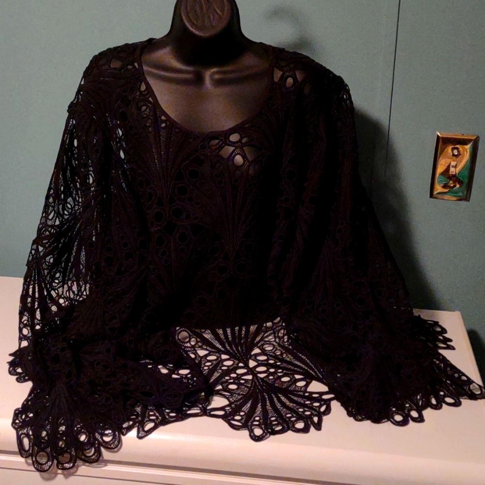 Cato "Adult" Black Lace Size 26-28W
